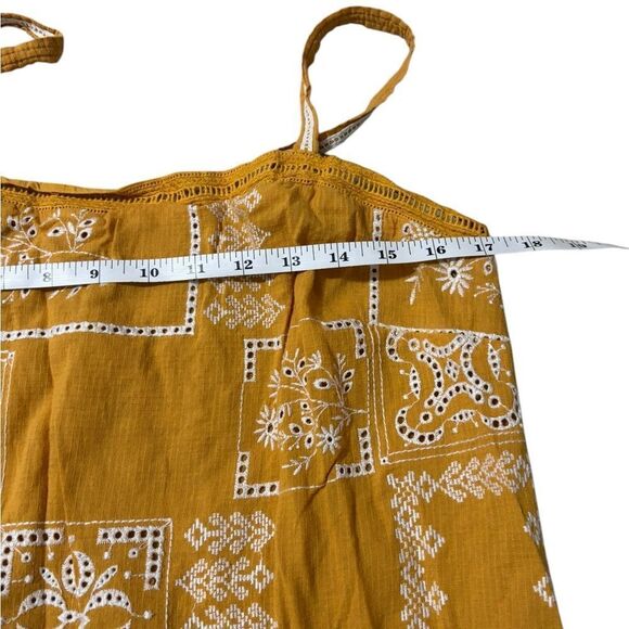 Anthropologie Sibyl Embroidered Mini Dress •Size 12• - Picture 7 of 8